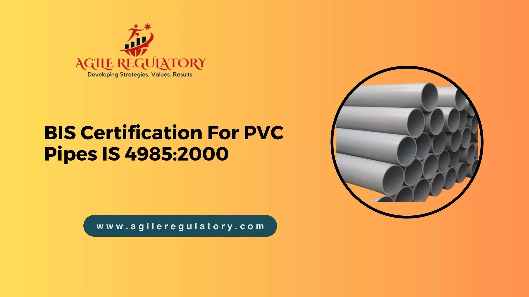 BIS ISI Mark Certificate/Registration For PVC Pipes IS 49852000